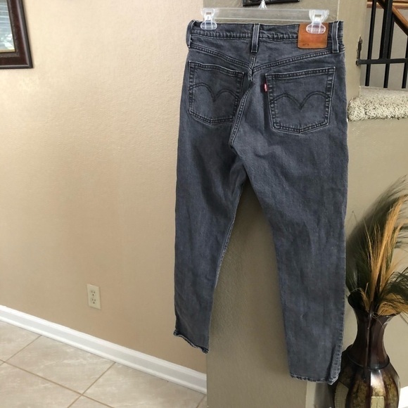 Levi’s 501 S gray Premium Distressed Skinny Jeans Size W28 L30 - Picture 2 of 6